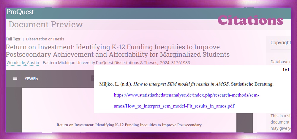 SEM model Fit results in IBM AMOS – IBM SPSS.  Article: Return on Investment: Identifying K-12 Funding Inequities to Improve Postsecondary Achievement and Affordability for Marginalized Students